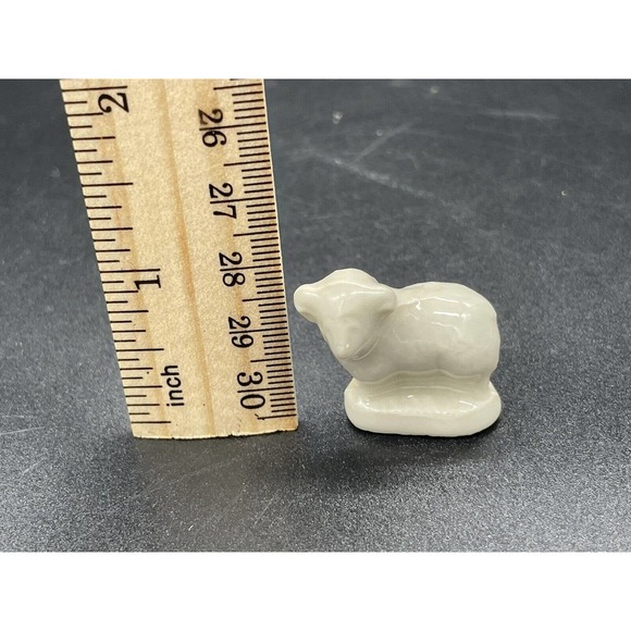 Wade England Noah's Ark Figurines Red Rose Lot Lion Lamb Duck Geese Hippo Fish - Picture 6 of 16